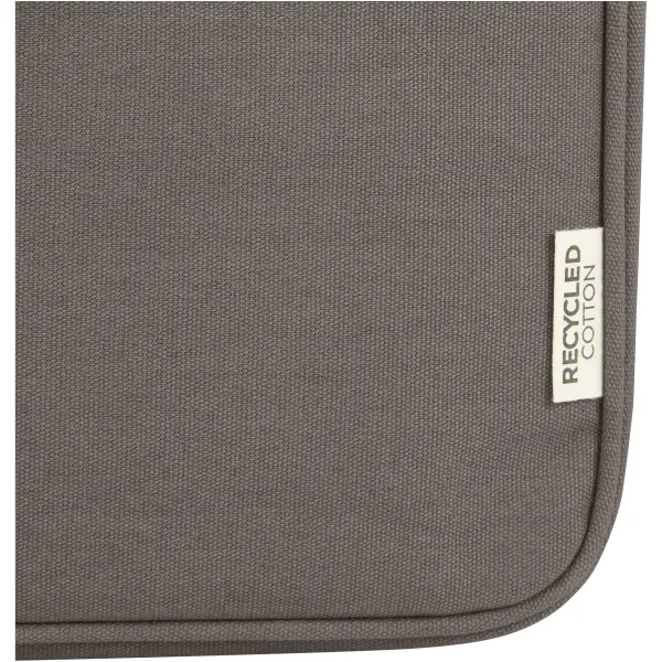 Custodia porta pc 14'' canvas riciclato Oliva - Immagine 21