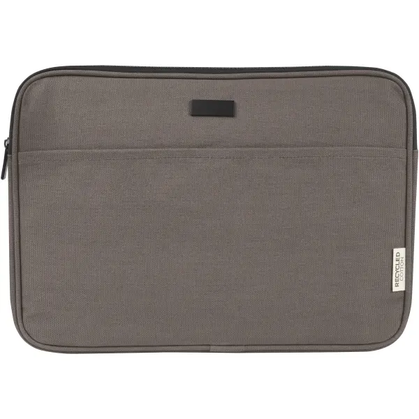 Custodia porta pc 14'' canvas riciclato Oliva - Immagine 17