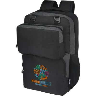 Trailhead 15'' GRS recycled lightweight laptop backpack 14L - Immagine 4