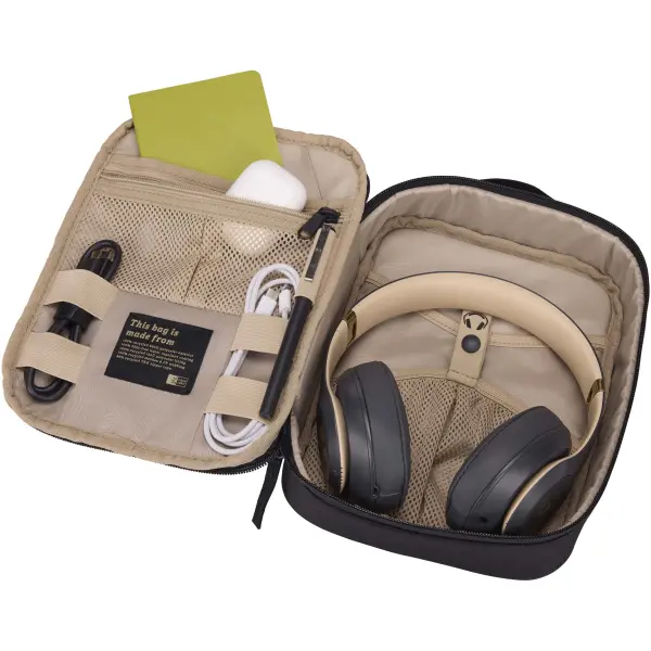 Borsa per accessori INVIGO con stampa in materiale riciclato - Immagine 1