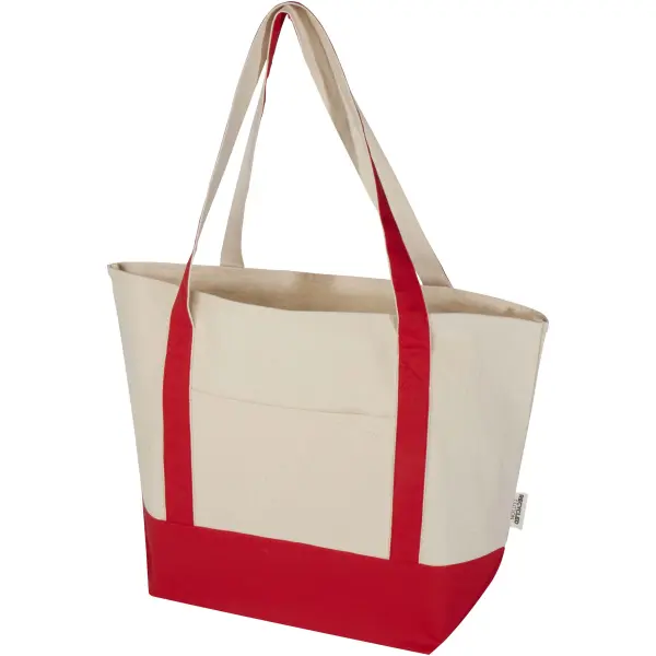 Tote bag in cotone riciclato da 320 g/m2 Sam - Immagine 2