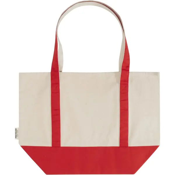 Tote bag in cotone riciclato da 320 g/m2 Sam - Immagine 4