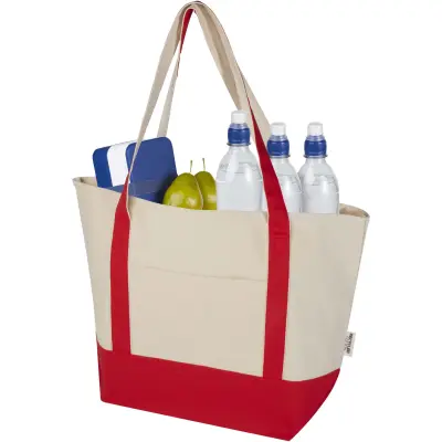 Tote bag in cotone riciclato da 320 g/m2 Sam - Immagine 6