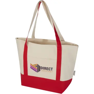 Tote bag in cotone riciclato da 320 g/m2 Sam - Immagine 5