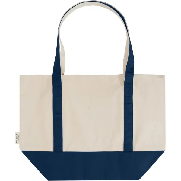 Tote bag in cotone riciclato da 320 g/m2 Sam - Immagine 11