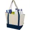 Tote bag in cotone riciclato da 320 g/m2 Sam - Anteprima 13