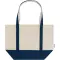 Tote bag in cotone riciclato da 320 g/m2 Sam - Anteprima 10