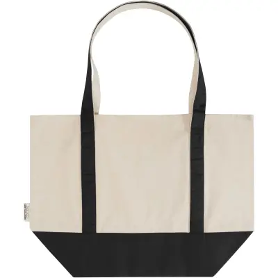 Tote bag in cotone riciclato da 320 g/m2 Sam - Immagine 18