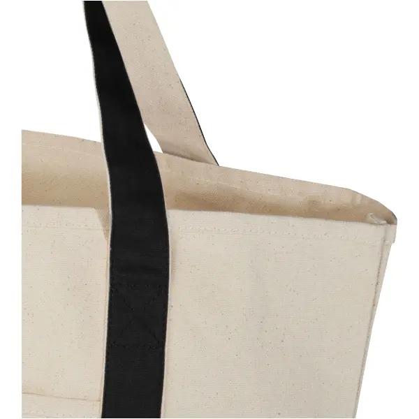 Tote bag in cotone riciclato da 320 g/m2 Sam - Immagine 22