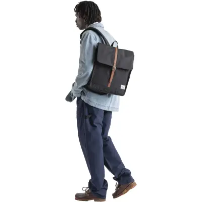 Zaino in materiale riciclato HERSCHEL CITY 16L con stampa - Immagine 2