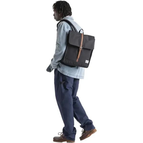 Zaino in materiale riciclato HERSCHEL CITY 16L con stampa - Immagine 2