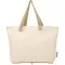 Tote bag pieghevole in cotone riciclato GRS 7L Sierra - Anteprima 4
