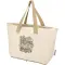 Tote bag pieghevole in cotone riciclato GRS 7L Sierra - Anteprima 5