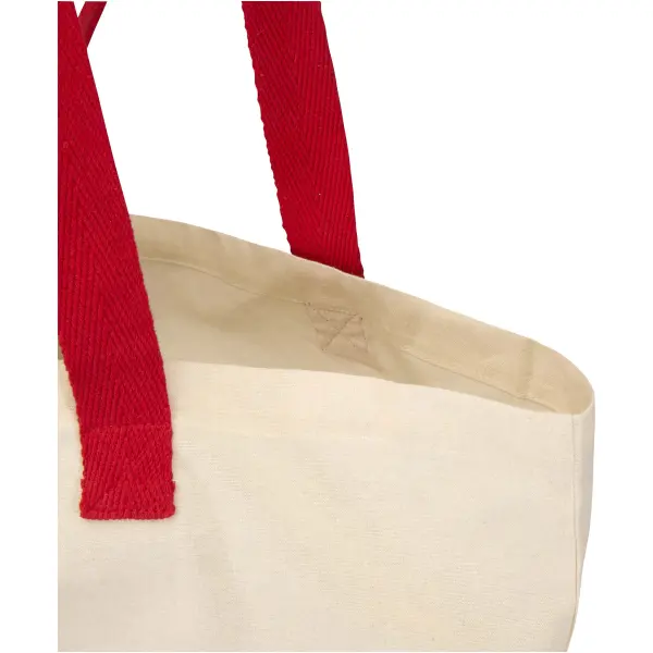 Tote bag pieghevole in cotone riciclato GRS 7L Sierra - Immagine 12