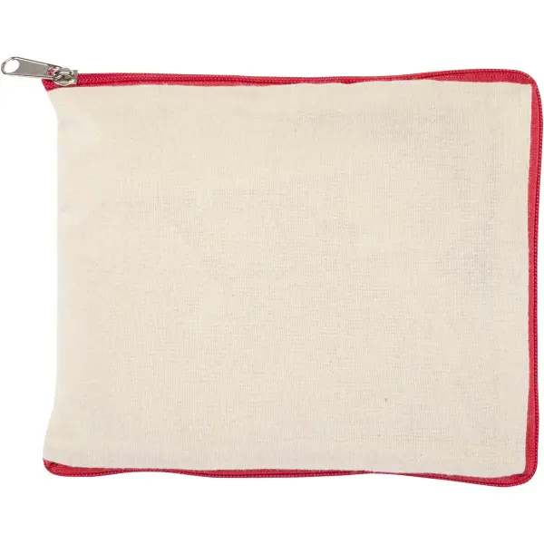 Tote bag pieghevole in cotone riciclato GRS 7L Sierra - Immagine 11
