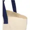 Tote bag pieghevole in cotone riciclato GRS 7L Sierra - Anteprima 22