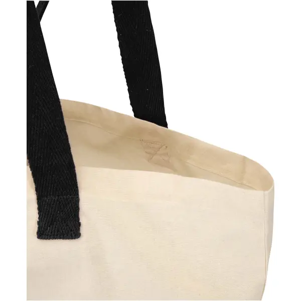 Tote bag pieghevole in cotone riciclato GRS 7L Sierra - Immagine 27