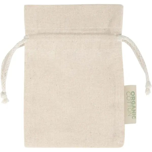 Sacchetto regalo in tessuto biologico 15x10cm Odisha - Immagine 2