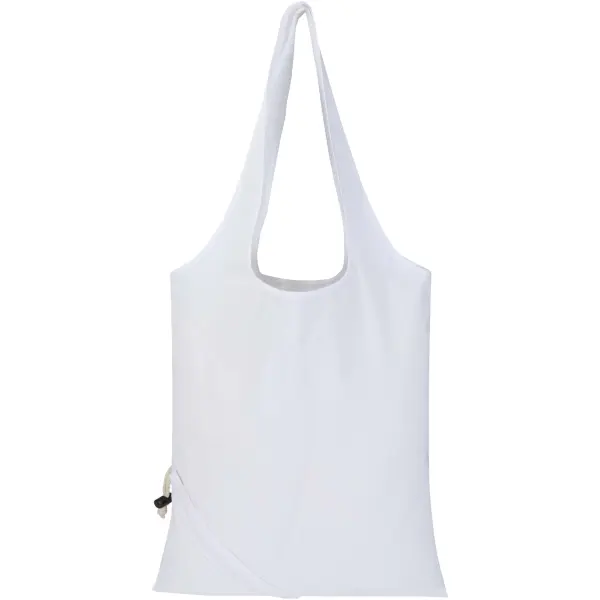 Borsa tote pieghevole in misto cotone riciclato GRS Madras Blend 7L - Immagine 3