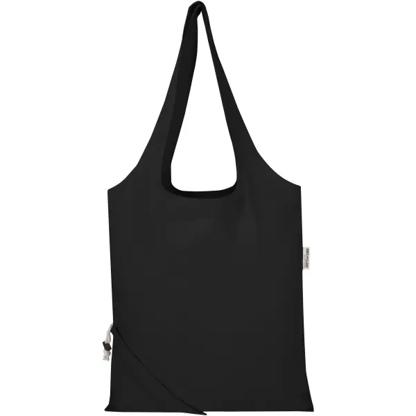 Borsa tote pieghevole in misto cotone riciclato GRS Madras Blend 7L - Immagine 38