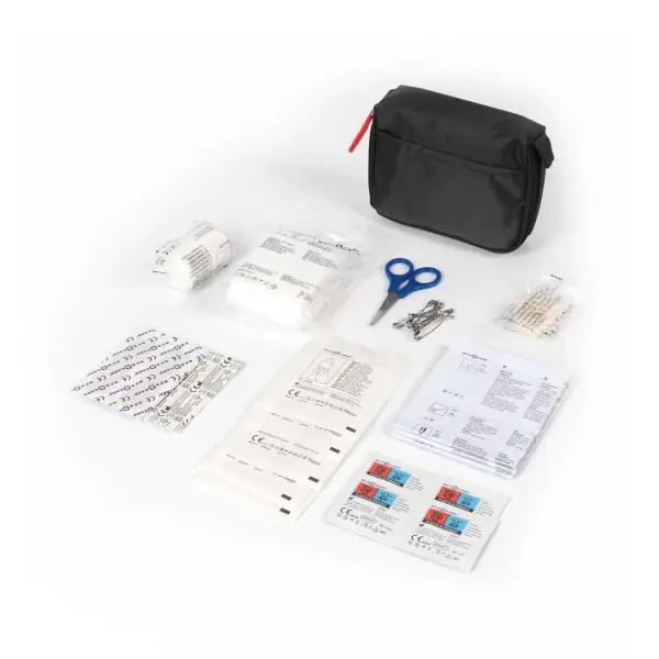 Kit di primo soccorso BASIC 31 pezzi in nylon con stampa del tuo logo - Immagine 7