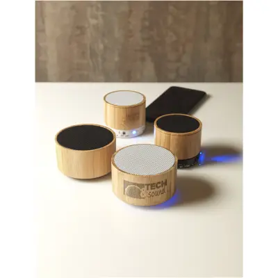 Altoparlante Bluetooth in bamboo Cosmos - Immagine 2