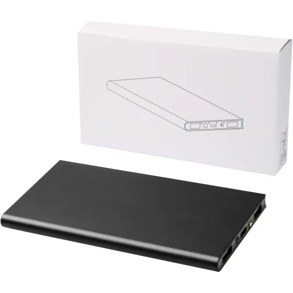 Power bank in alluminio da 8000 mAh Plate - Immagine 9