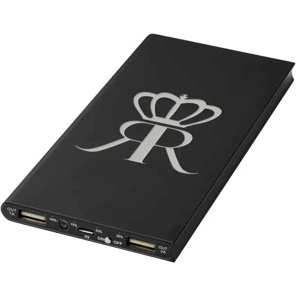 Power bank in alluminio da 8000 mAh Plate - Immagine 5