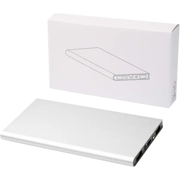 Power bank in alluminio da 8000 mAh Plate - Immagine 17