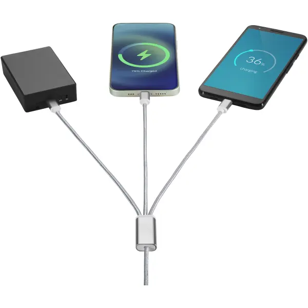 Versatile 5-in-1 charging cable - Immagine 10