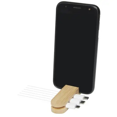 Organizer per cavi in bamboo Edulis - Immagine 1