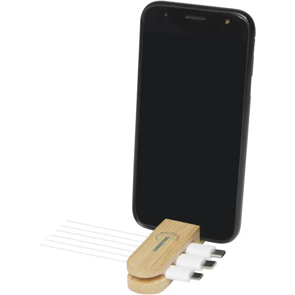 Organizer per cavi in bamboo Edulis - Immagine 3