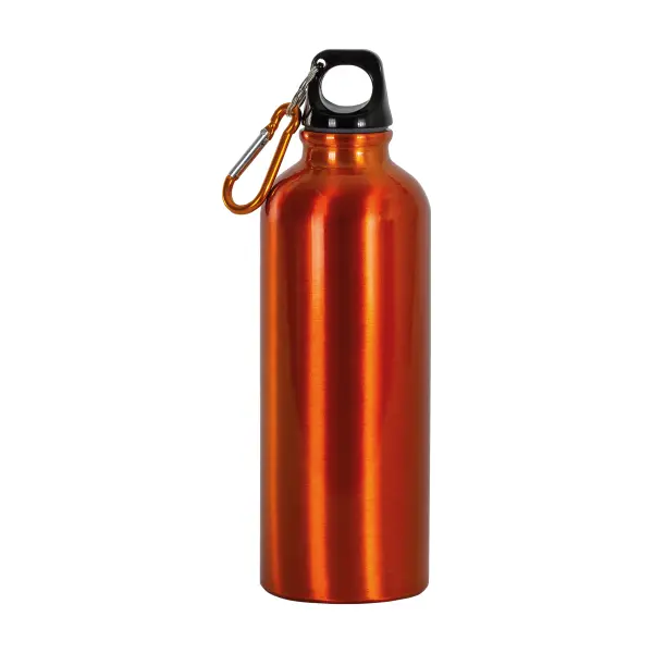 Borraccia in alluminio 500ml con moschettone - Immagine 2