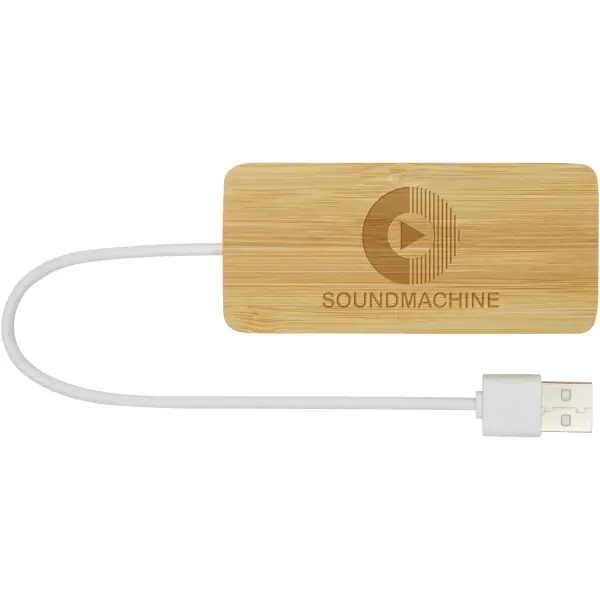Hub USB in bamboo Tapas - Immagine 4