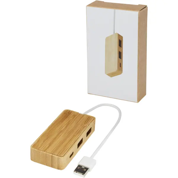 Hub USB in bamboo Tapas - Immagine 7
