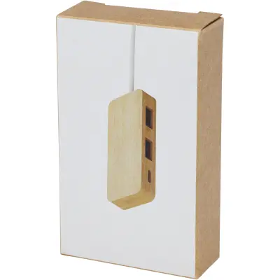 Hub USB in bamboo Tapas - Immagine 5
