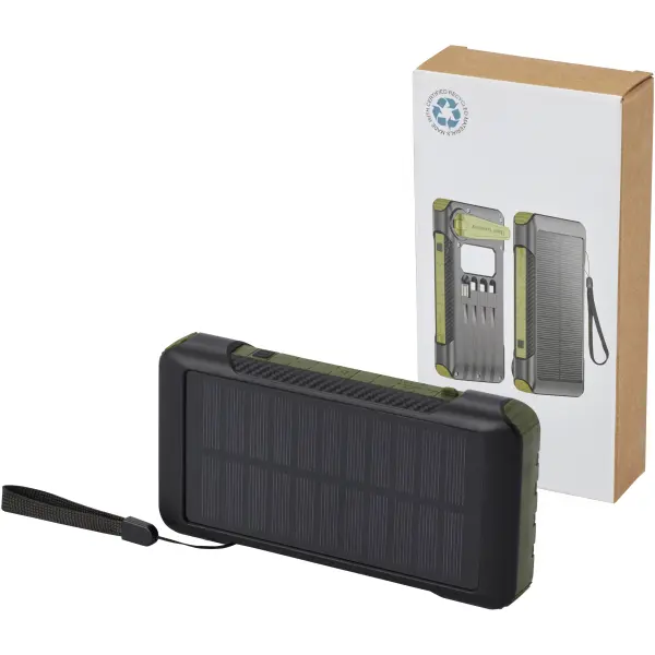 Power bank a dinamo solare da 10.000 mAh Soldy - Immagine 8