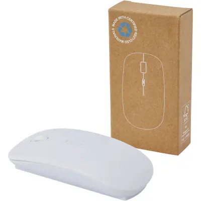 Mouse wireless in plastica riciclata certificata Menlo - Immagine 5