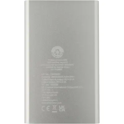 Pep 4000 mAh Type-C recycled aluminium power bank - Immagine 20