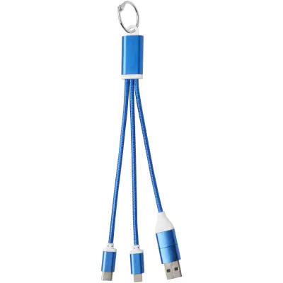 Cavo di ricarica in alluminio 4 in 1 e portachiavi Metal - Immagine 9