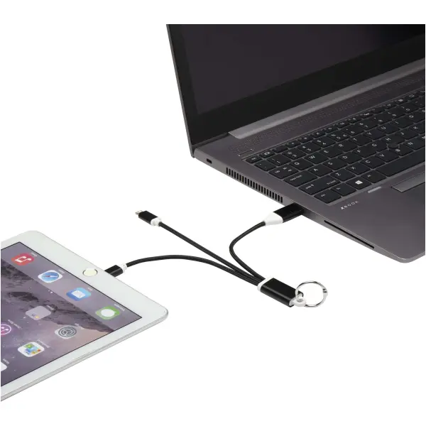 Cavo di ricarica in alluminio 4 in 1 e portachiavi Metal - Immagine 23