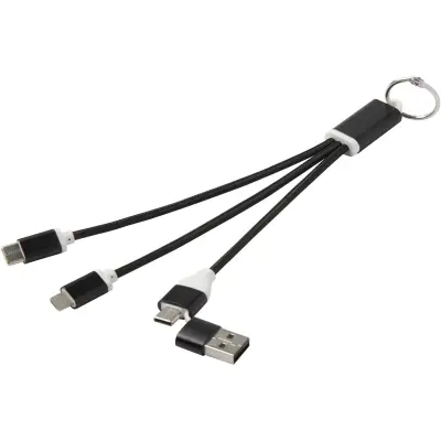 Cavo di ricarica in alluminio 4 in 1 e portachiavi Metal - Immagine 25