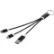 Cavo di ricarica in alluminio 4 in 1 e portachiavi Metal - Anteprima 22