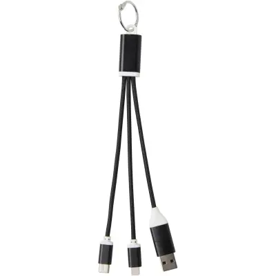 Cavo di ricarica in alluminio 4 in 1 e portachiavi Metal - Immagine 21