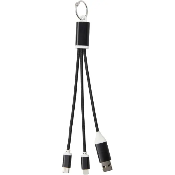 Cavo di ricarica in alluminio 4 in 1 e portachiavi Metal - Immagine 21