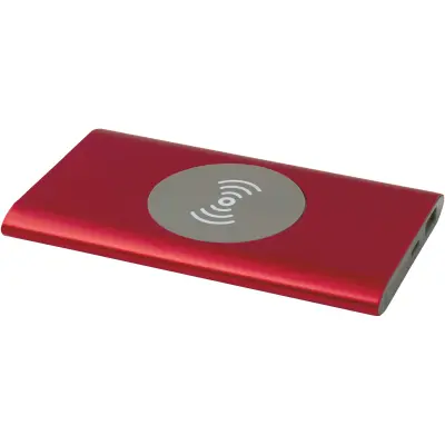 Juice 4000 mAh Type-C recycled aluminium wireless power bank - Immagine 2