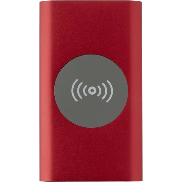 Juice 4000 mAh Type-C recycled aluminium wireless power bank - Immagine 3