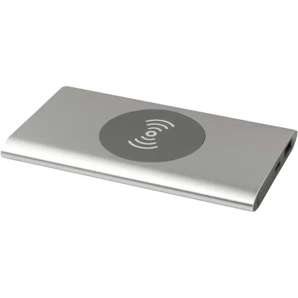 Juice 4000 mAh Type-C recycled aluminium wireless power bank - Immagine 18