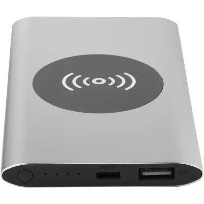 Juice 4000 mAh Type-C recycled aluminium wireless power bank - Immagine 23