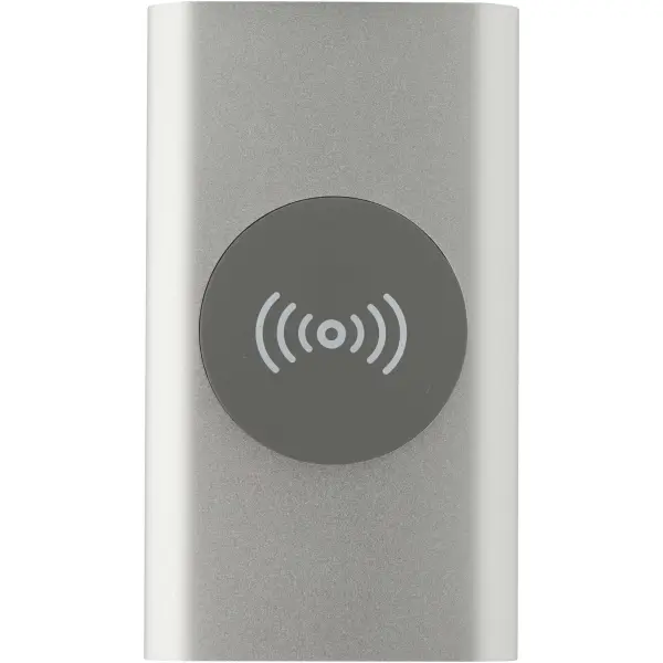 Juice 4000 mAh Type-C recycled aluminium wireless power bank - Immagine 19